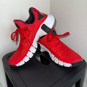 Red Nike Metcon Athletic Sneakers